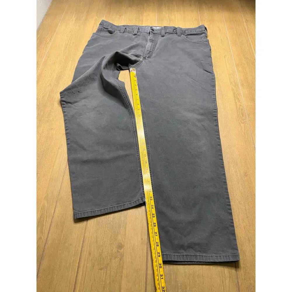 Carhartt Relaxed Fit Pants Mens 44x32 Gray Workwear Cotton Stretch‎